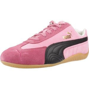 Buty PUMA YELLOW SPEEDCAT Rose. Czerwone buty trekkingowe Puma, ze skóry, bez zapięcia. Za 495,99 zł.