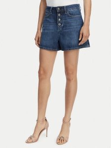 Liu Jo Szorty jeansowe UA6169 DS079 Niebieski Regular Fit. Niebieskie szorty Liu Jo, bez wzorów, z bawełny. Za 649,99 zł.