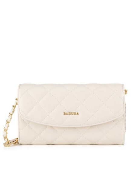 Badura Torebka TYL00501 Écru. Listonoszki Badura, bez wzorów, z materiału, bez dodatków. Za 119,99 zł.