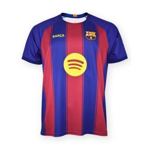 Koszulka kibica FC Barcelona 2025-26 Home Premium. Czerwone bluzki FC BARCELONA, bez wzorów, sportowe, bez kołnierzyka, bez ramiączek. W wyprzedaży za 227,64 zł.