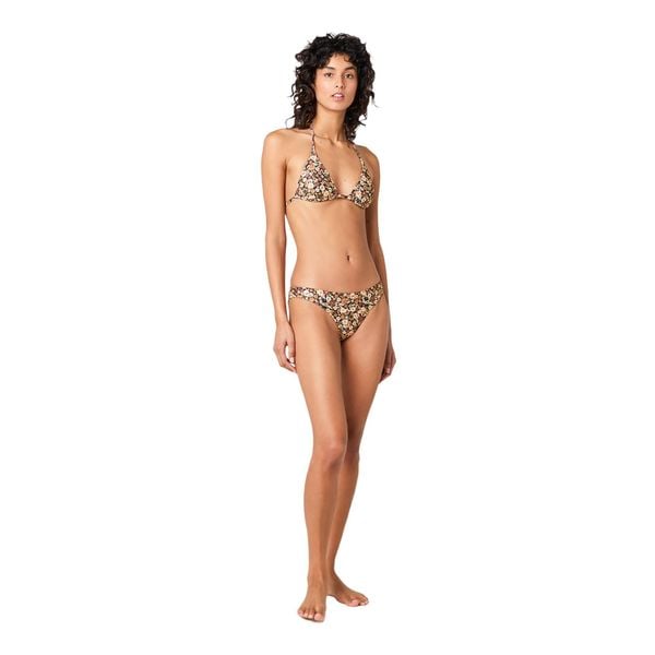 Dół od stroju kąpielowego Rip Curl Sea Of Dreams Cheeky. Brązowe bikini Rip Curl, bez wzorów. W wyprzedaży za 56,99 zł.