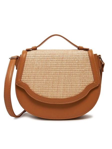 DeeZee Torebka DZE-S-003-07 Brązowy. Brązowe listonoszki DeeZee, bez wzorów, z materiału, bez dodatków. Za 129,99 zł.