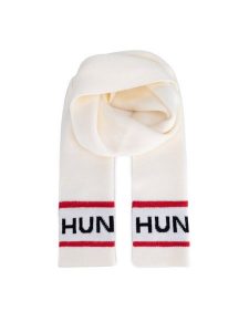 Hunter Szalik HTR-U4-001-AW24 Écru. Rękawiczki Hunter, bez wzorów, z syntetyku. Za 89,99 zł.