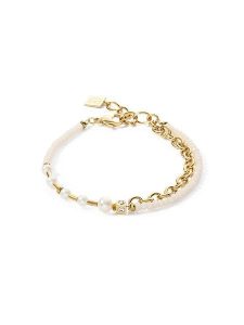 COEUR DE LION Bransoletka z perłami rozmiar: onesize. Białe bransoletki COEUR DE LION, z perłą, ze stali. Za 353,27 zł.