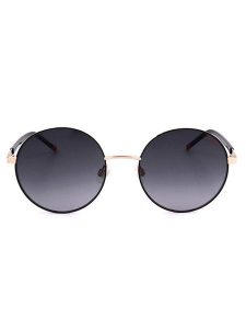 HUGO Damskie okulary przeciwsłoneczne w kolorze złoto-czarno-granatowym rozmiar: 55. Czarne okulary przeciwsłoneczne Hugo. Za 269,95 zł.