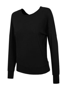 4F Bluza w kolorze czarnym rozmiar: M. Czarne bluzy 4f, m, bez wzorów, bez kaptura. Za 133,45 zł.