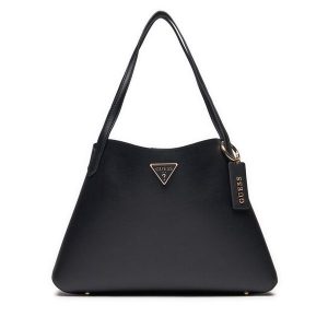 Torebka Guess. Czarne torebki klasyczne Guess, z aplikacjami, bez dodatków. Za 349,99 zł.