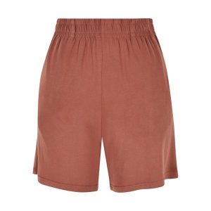 Shorty Damskie Modal. Brązowe szorty Urban Classics, bez wzorów, sportowe. Za 104,99 zł.