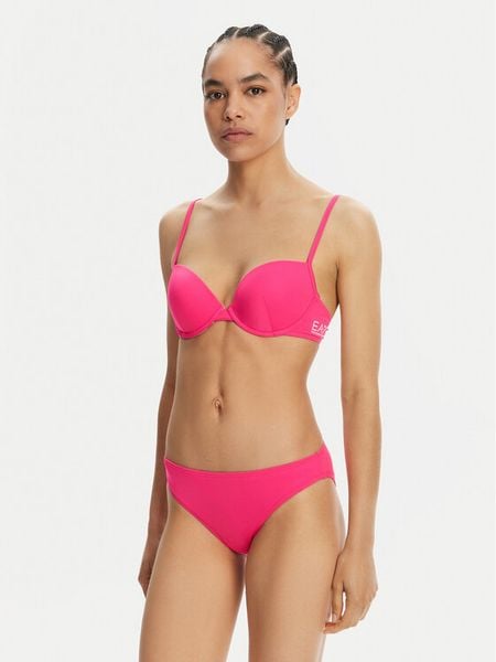 EA7 Emporio Armani Bikini 7W000320 AF12599 Z4001 Różowy. Czerwone bikini EA7 Emporio Armani, bez wzorów, z syntetyku. Za 399,99 zł.