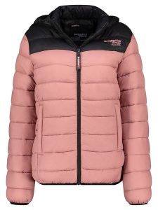 Geographical Norway Kurtka pikowana "Atikoclerc" w kolorze jasnoróżowym rozmiar: XL. Różowe kurtki Geographical Norway, xl, bez wzorów, bez kaptura. Za 214,19 zł.