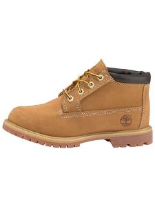 Timberland Botki "Nellie Chukka" w kolorze karmelowo-brązowym rozmiar: 37. Brązowe botki Timberland, bez wzorów, z materiału, bez obcasa, bez zapięcia. Za 399,71 zł.