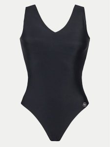 Dorina Body Harper D01604M Czarny Slim Fit. Czarne body i gorsety Dorina, bez wzorów, z syntetyku. Za 59,99 zł.