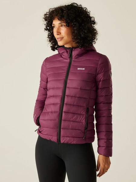 Regatta Kurtka pikowana "Marizion" w kolorze bordowym rozmiar: 38. Czerwone kurtki Regatta, bez wzorów, bez kaptura. Za 178,79 zł.