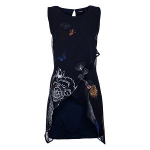 Desigual Sukienka Damska 36 Ciemny Niebieski. Sukienki marki Desigual. W wyprzedaży za 290,00 zł.