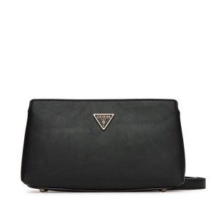 Torebka Guess. Czarne listonoszki Guess, z aplikacjami, bez dodatków. Za 379,99 zł.