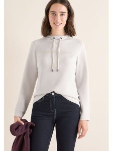 Cecil Bluza w kolorze kremowym rozmiar: M. Brązowe bluzy Cecil, m, bez wzorów, bez kaptura. Za 118,01 zł.