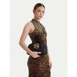 Torebka Just Cavalli. Czarne torebki klasyczne Just Cavalli, bez wzorów, bez dodatków. Za 606,99 zł.