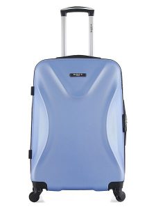 BlueStar Walizka "Garibaldi" w kolorze błękitnym - 41 x 65 x 26 cm rozmiar: onesize. Niebieskie walizki BlueStar, bez wzorów, z materiału. Za 173,99 zł.