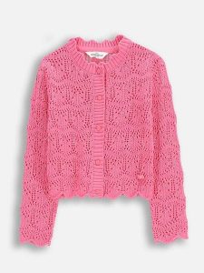 Coccodrillo Kardigan w kolorze różowym rozmiar: 98. Różowe kardigany Coccodrillo, z bawełny. Za 60,99 zł.