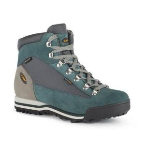 Buty trekkingowe damskie Aku Ultra Light Micro Gtx. Niebieskie buty trekkingowe Aku, z materiału, bez zapięcia. Za 737,00 zł.
