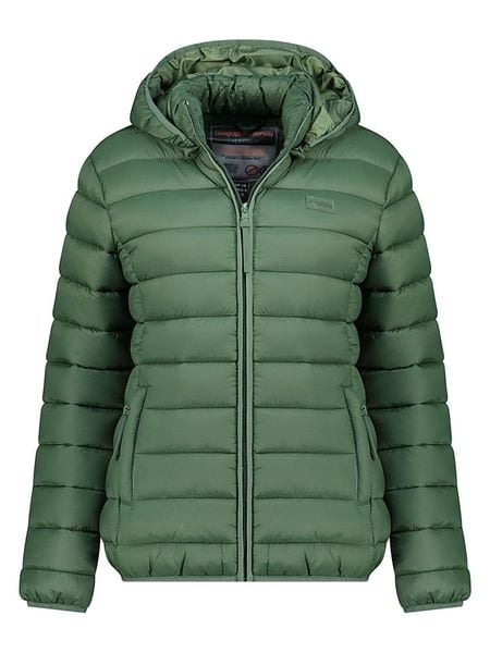 Geographical Norway Kurtka pikowana "Atichoko" w kolorze ciemnozielonym rozmiar: XXL. Zielone kurtki Geographical Norway, xxl, bez wzorów, bez kaptura. Za 177,32 zł.