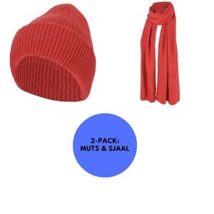 Komplet Damski czapka i szalik. Brązowe szaliki HEAT KEEPER, na zimę, bez wzorów, prążkowane. W wyprzedaży za 186,35 zł.