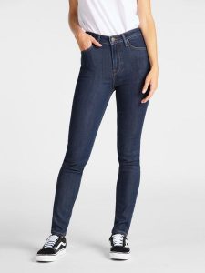 Damskie Spodnie Lee Ivy Super Skinny High Dark Hunt L32EMOHW 112107429, W27 L31. Rurki Lee, z bawełny. Za 229,99 zł.