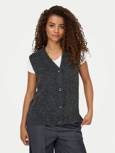 ONLY Kardigan Jane 15354283 Szary Regular Fit. Szare kardigany ONLY, z syntetyku. Za 129,99 zł.