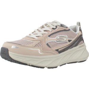 Buty SKECHERS EDGERIDE COOL FUSION Rose. Czerwone buty trekkingowe Skechers, ze skóry, bez zapięcia. Za 361,10 zł.
