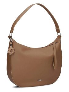 Zwei Torebka w kolorze jasnobrązowym - 34 x 31 x 10 cm rozmiar: onesize. Brązowe torebki klasyczne Zwei, bez wzorów, z materiału, na ramię, bez dodatków. Za 194,15 zł.