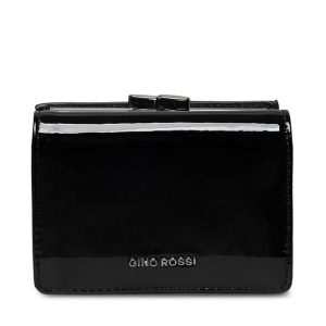 Portfel GINO ROSSI. Czarne portfele Gino Rossi, bez wzorów. Za 169,99 zł.