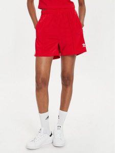 Adidas Szorty sportowe Firebird IY7207 Czerwony Loose Fit. Czerwone spodenki sportowe ADIDAS, l, bez wzorów, z syntetyku. Za 129,99 zł.