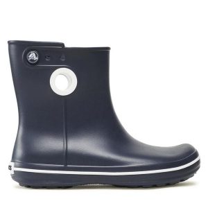 Kalosze Crocs. Niebieskie kalosze Crocs, bez wzorów. Za 99,99 zł.