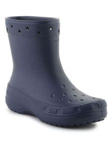 Crocs Kalosze "Classic" w kolorze granatowym rozmiar: 39/40. Niebieskie kalosze Crocs, bez wzorów, z materiału. Za 175,67 zł.