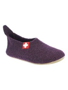 Living Kitzbühel Wełniane kapcie "Gipfelkreuz" w kolorze fioletowym rozmiar: 26. Różowe kapcie Living Kitzbühel, bez wzorów, z materiału. Za 131,74 zł.