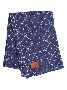 Buff Szal w kolorze granatowym - 175 x 66 cm rozmiar: onesize. Niebieskie szaliki Buff, z aplikacjami, z bawełny. Za 109,78 zł.