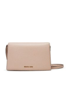 MICHAEL Michael Kors Torebka 32S4GJ6C6L Różowy. Czerwone listonoszki MICHAEL Michael Kors, bez wzorów, ze skóry, bez dodatków. Za 479,99 zł.