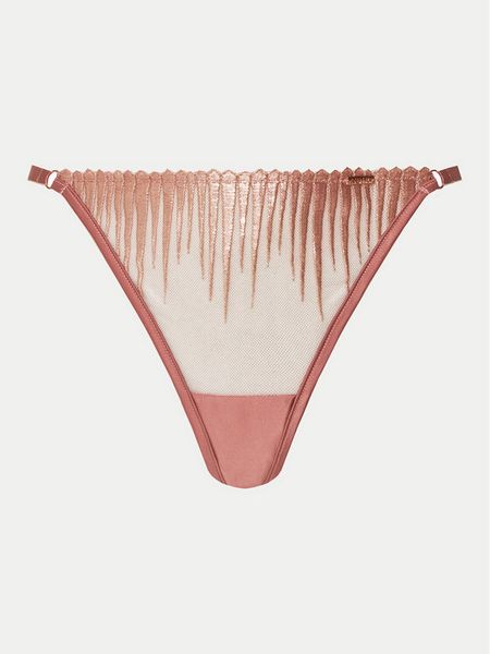 Hunkemöller Stringi 300408 Różowy. Czerwone stringi Hunkemöller, bez wzorów, z syntetyku. Za 59,99 zł.