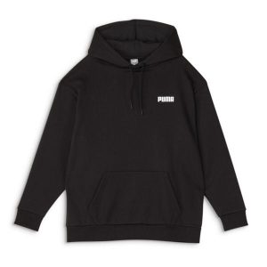 Puma Bluza Ess Relaxed Fl 67715801. Czarne bluzy Puma, s, bez wzorów, bez kaptura. Za 161,99 zł.