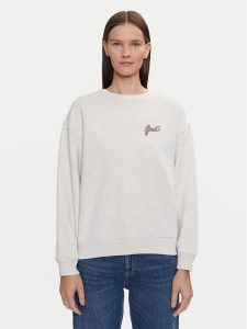 Gant Bluza 4201239 Szary Loose Fit. Szare bluzy GANT, l, bez wzorów, z bawełny, bez kaptura. Za 379,99 zł.