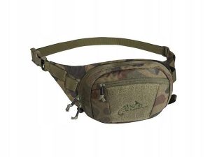 Nerka torba biodrowa Possum 1,5 l. Zielone nerki i saszetki HELIKON-TEX, bez wzorów, z materiału. Za 164,99 zł.