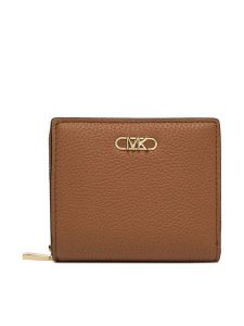 MICHAEL Michael Kors Portfel 32S5G8ED1L Brązowy. Brązowe portfele MICHAEL Michael Kors, bez wzorów, ze skóry. Za 379,99 zł.
