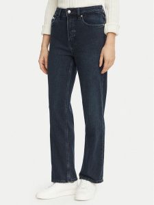 Calvin Klein Jeans Jeansy LV047H739G Granatowy Straight Fit. Niebieskie jeansy Calvin Klein Jeans, bez wzorów, z bawełny. Za 409,99 zł.