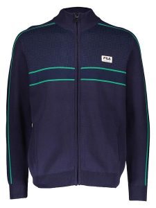 Fila Bluza w kolorze granatowym rozmiar: XS. Niebieskie bluzy Fila, xs, bez wzorów, bez kaptura. Za 100,99 zł.