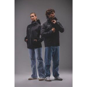 Kurtka wodna Erima Premia w kolorze czarnym. Czarne kurtki Erima, s, bez wzorów, bez kaptura. Za 490,99 zł.