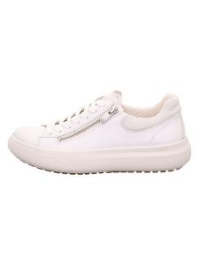 Legero Skórzane sneakersy "T4 JUMP" w kolorze białym rozmiar: 41. Białe trampki Legero, bez wzorów, bez zapięcia. Za 249,95 zł.