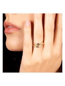 DIAMOND & CO Złoty pierścionek "Saturna" rozmiar: 54. Żółte pierścionki Diamond & Co, złote. Za 636,92 zł.