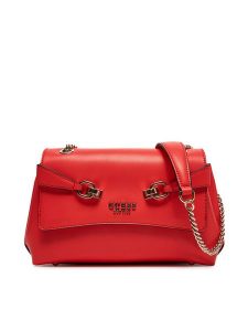 Guess Torebka HWVG96 39210 Czerwony. Czerwone torebki klasyczne Guess, z aplikacjami, ze skóry, bez dodatków. Za 309,99 zł.
