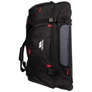 Torba Na Kółkach Fero 100L. Czarne torby podróżne i sportowe Trespass, bez wzorów. Za 295,99 zł.