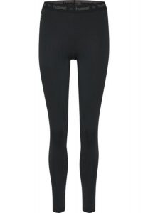Legginsy termoaktywne damskie Hummel First Performance Women Tights. Czarne legginsy Hummel, bez wzorów, z elastanu, z standardowym stanem, długie. Za 118,00 zł.